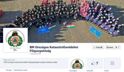 Hivatalosan a Facebookon a katasztrófavédelem